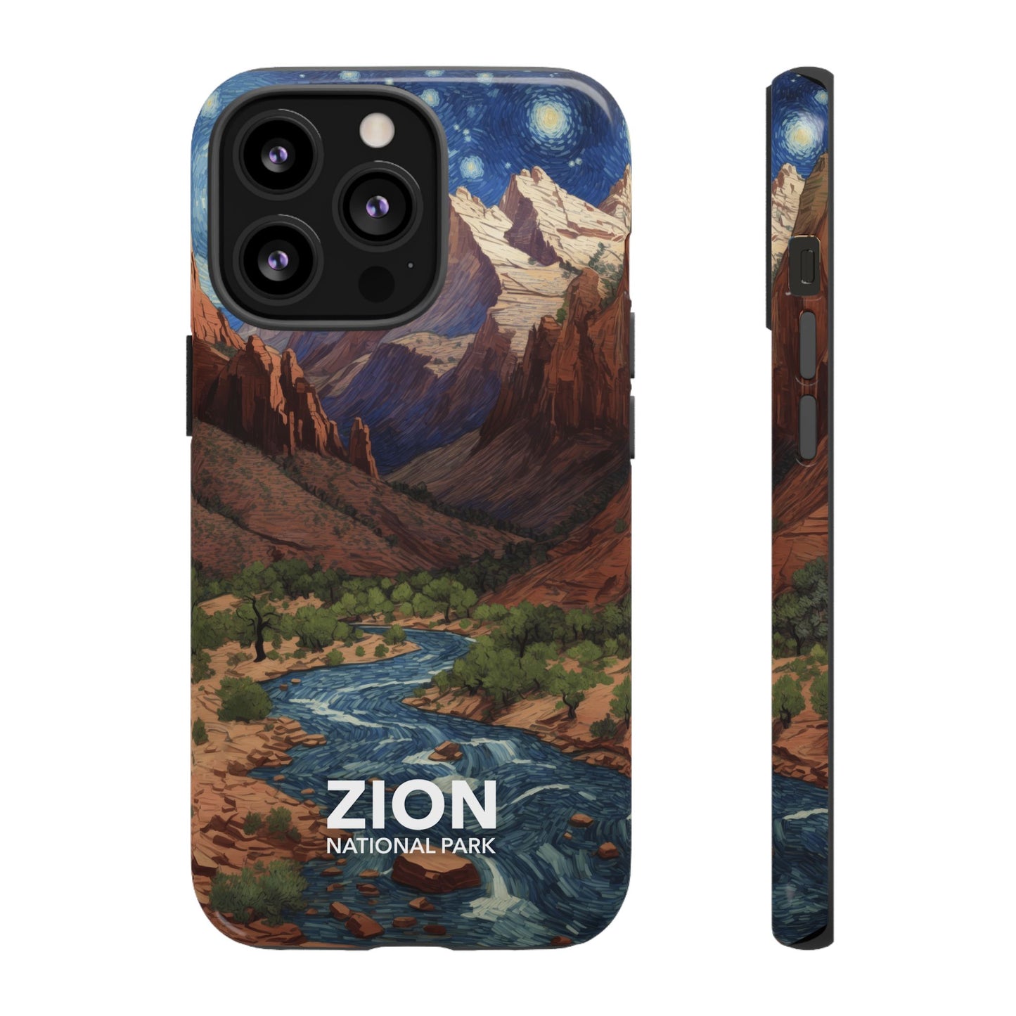 Zion National Park Phone Case - Starry Night