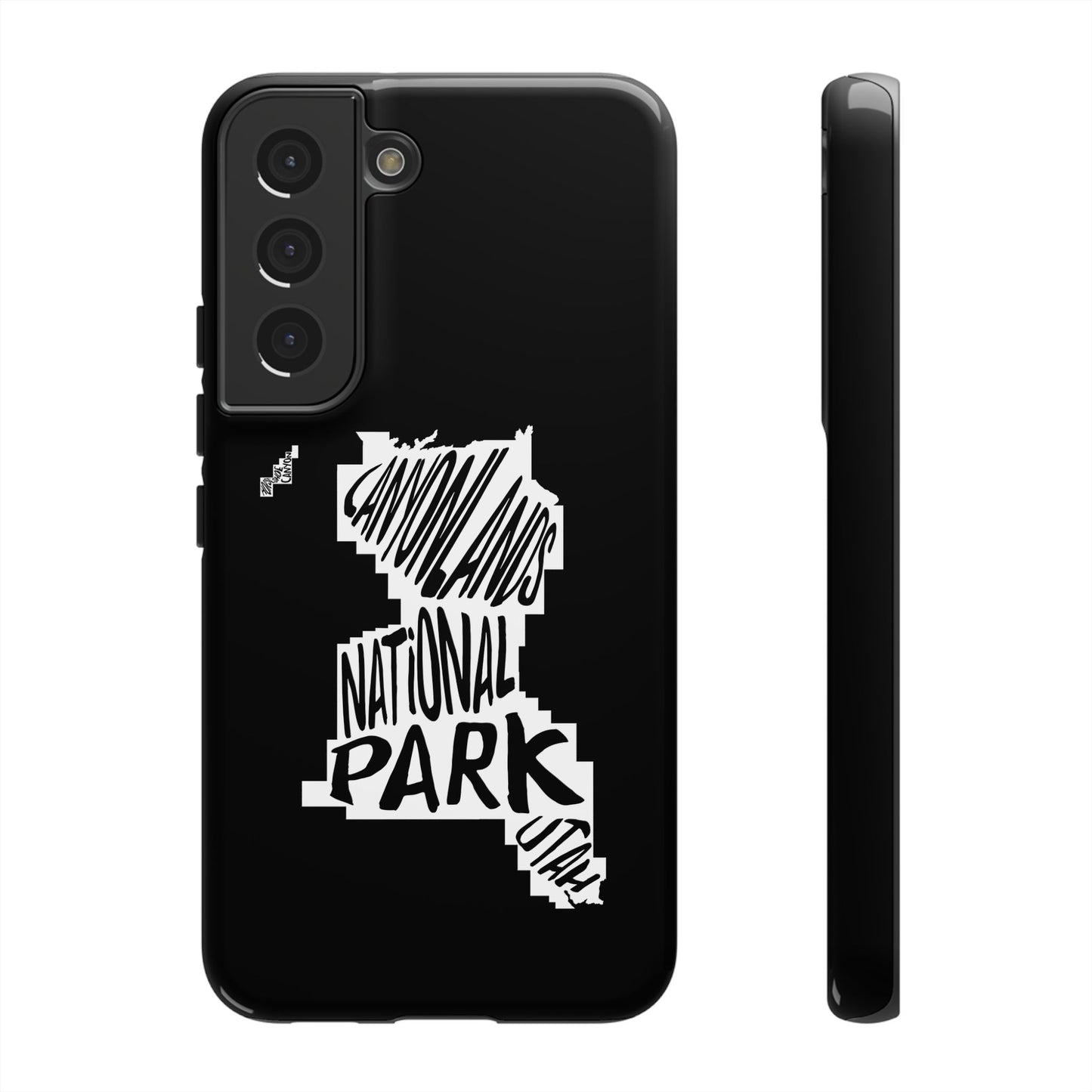 Canyonlands National Park Phone Case - Map Design