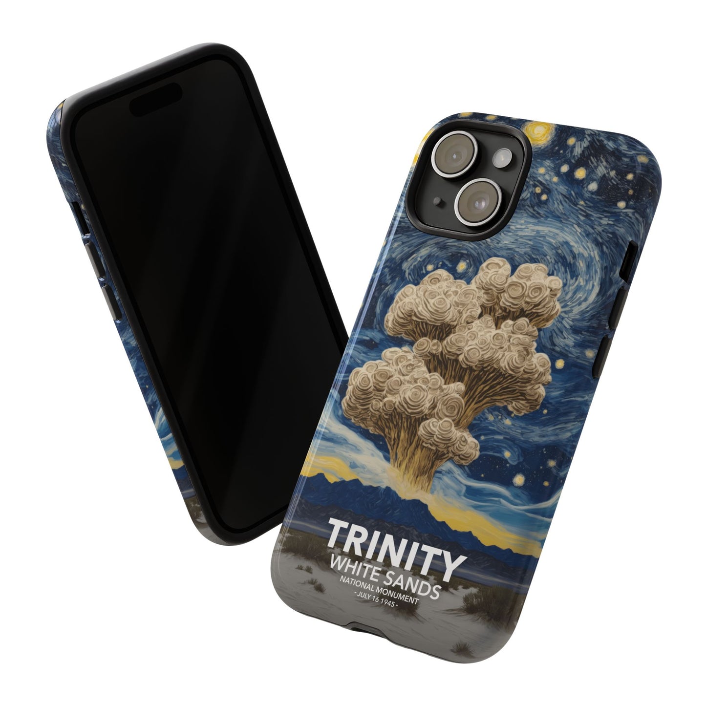 White Sands National Park Phone Case - Starry Night Trinity Test