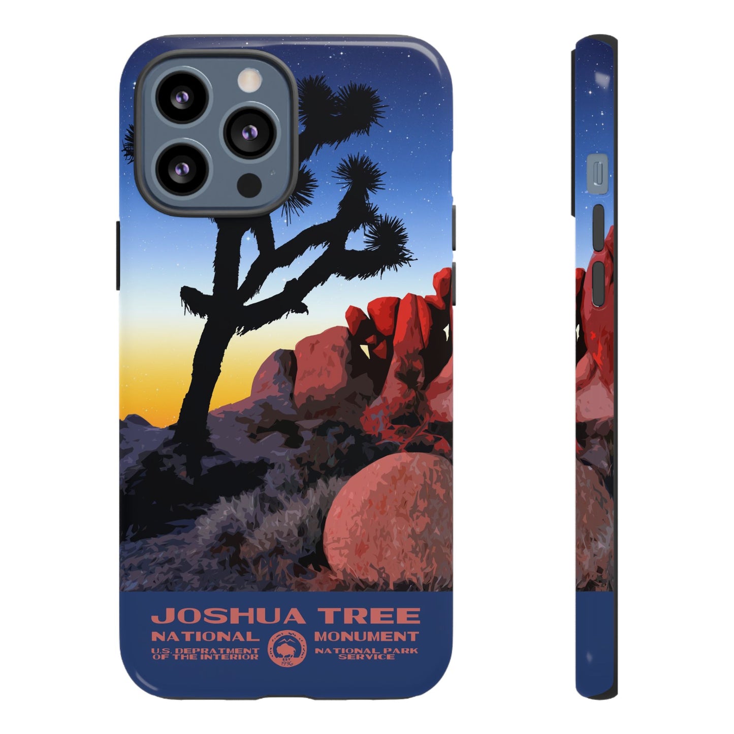 Joshua Tree National Park iPhone Case - Night