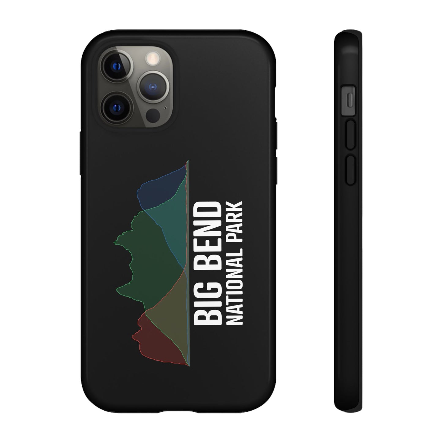 Big Bend National Park Phone Case - Histogram Design