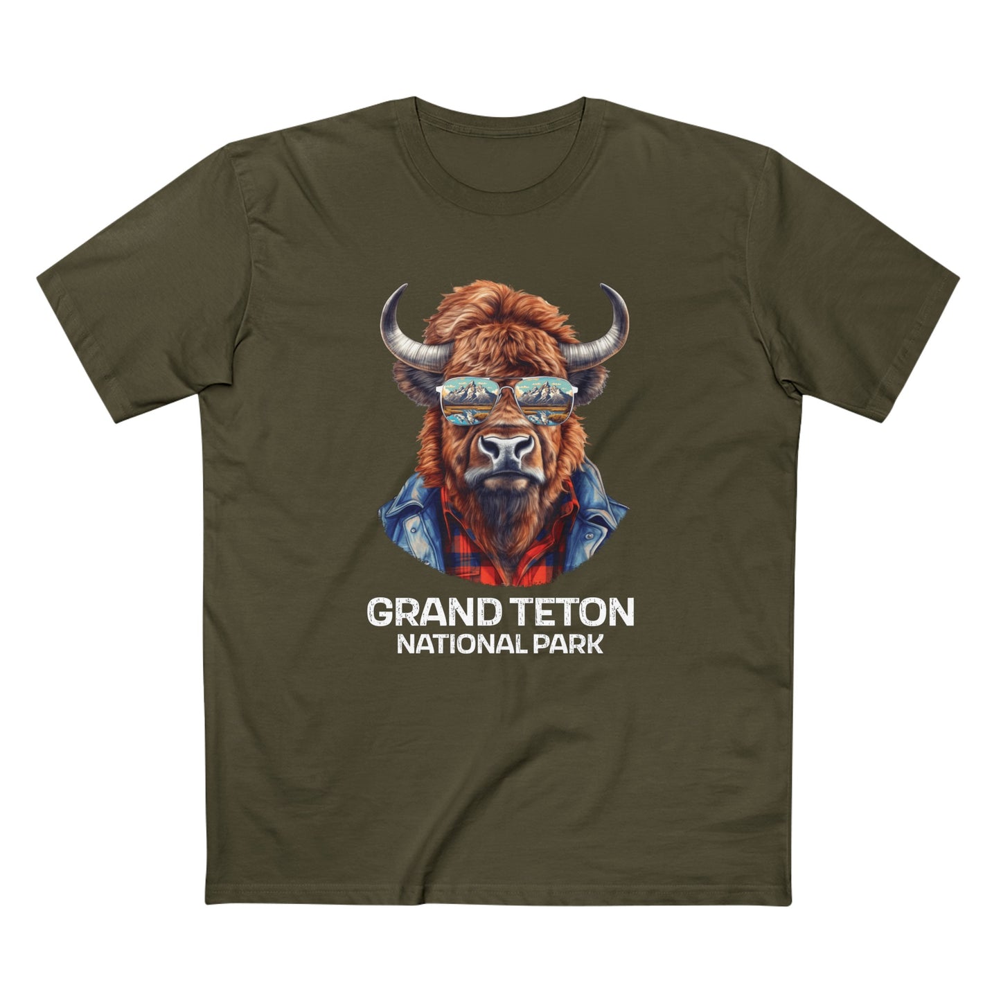 Grand Teton National Park T-Shirt - Bison