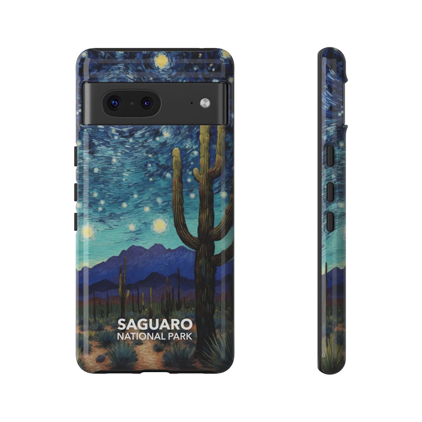 Saguaro National Park Phone Case - Starry Night