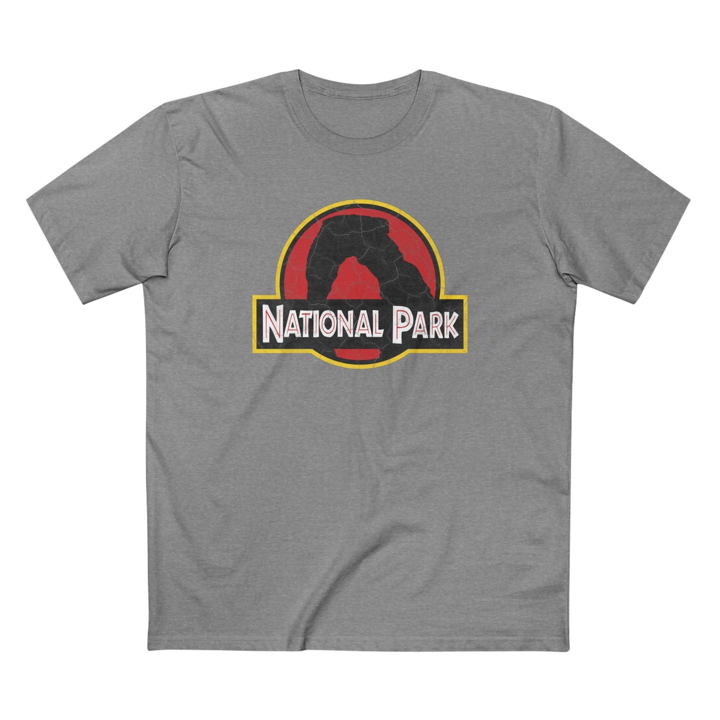 Arches National Park T-Shirt - Delicate Arch Parody Logo