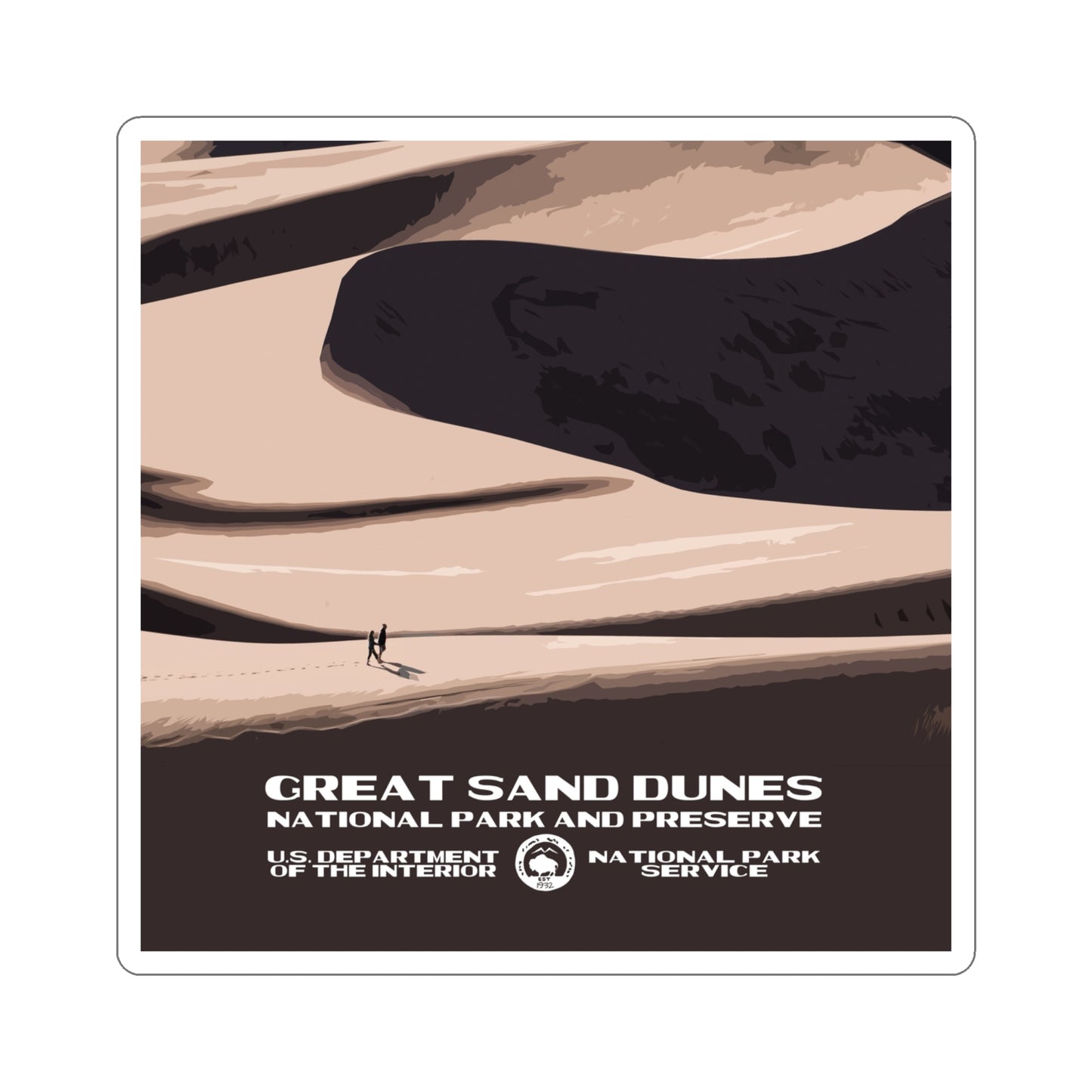 Great Sand Dunes National Park Sticker
