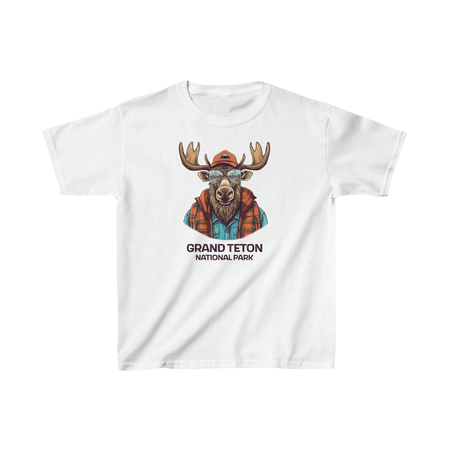 Grand Teton National Park Child T-Shirt - Cool Moose