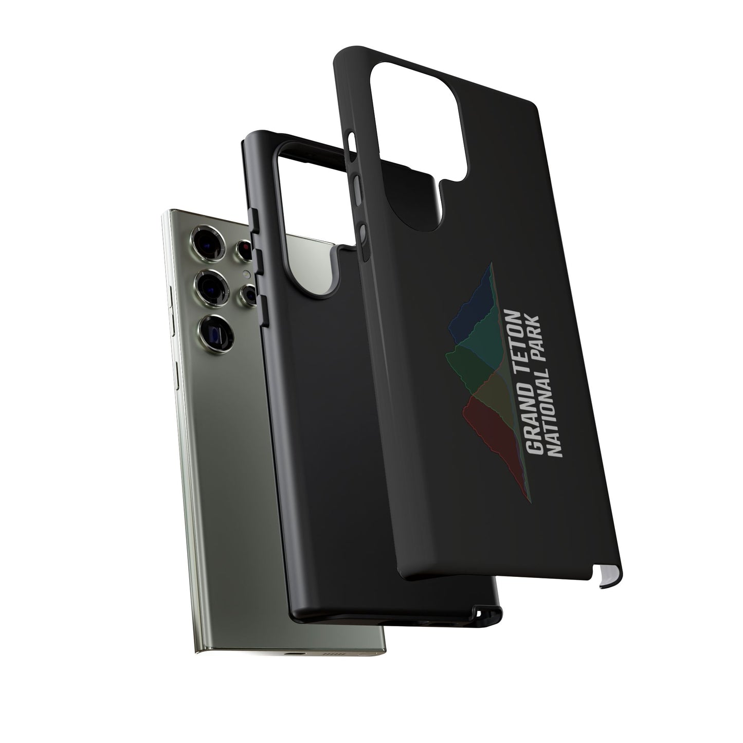 Grand Teton National Park Phone Case - Histogram Design
