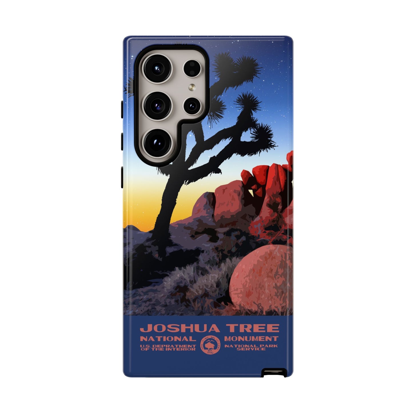 Joshua Tree National Park iPhone Case - Night
