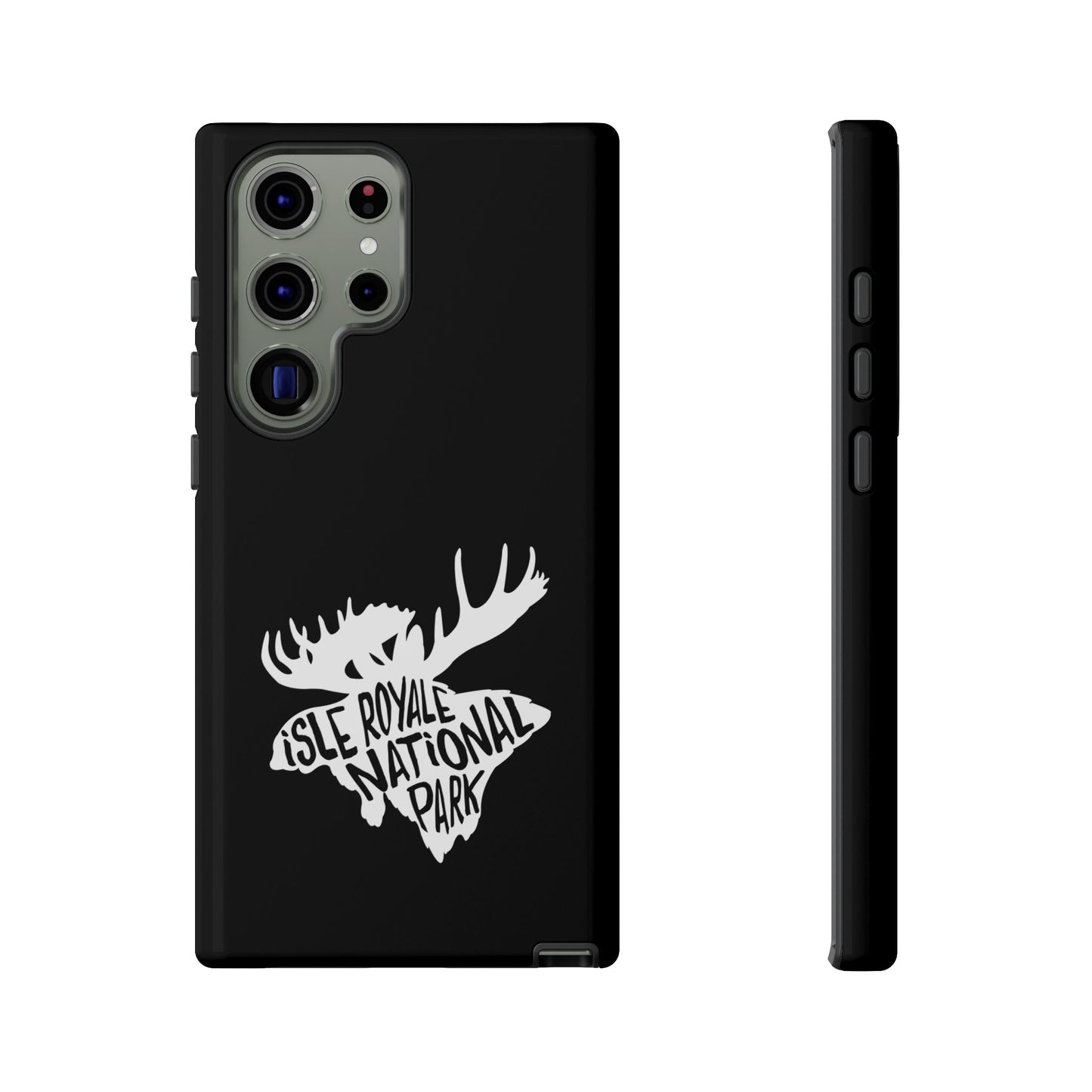 Isle Royale National Park Phone Case - Moose Design