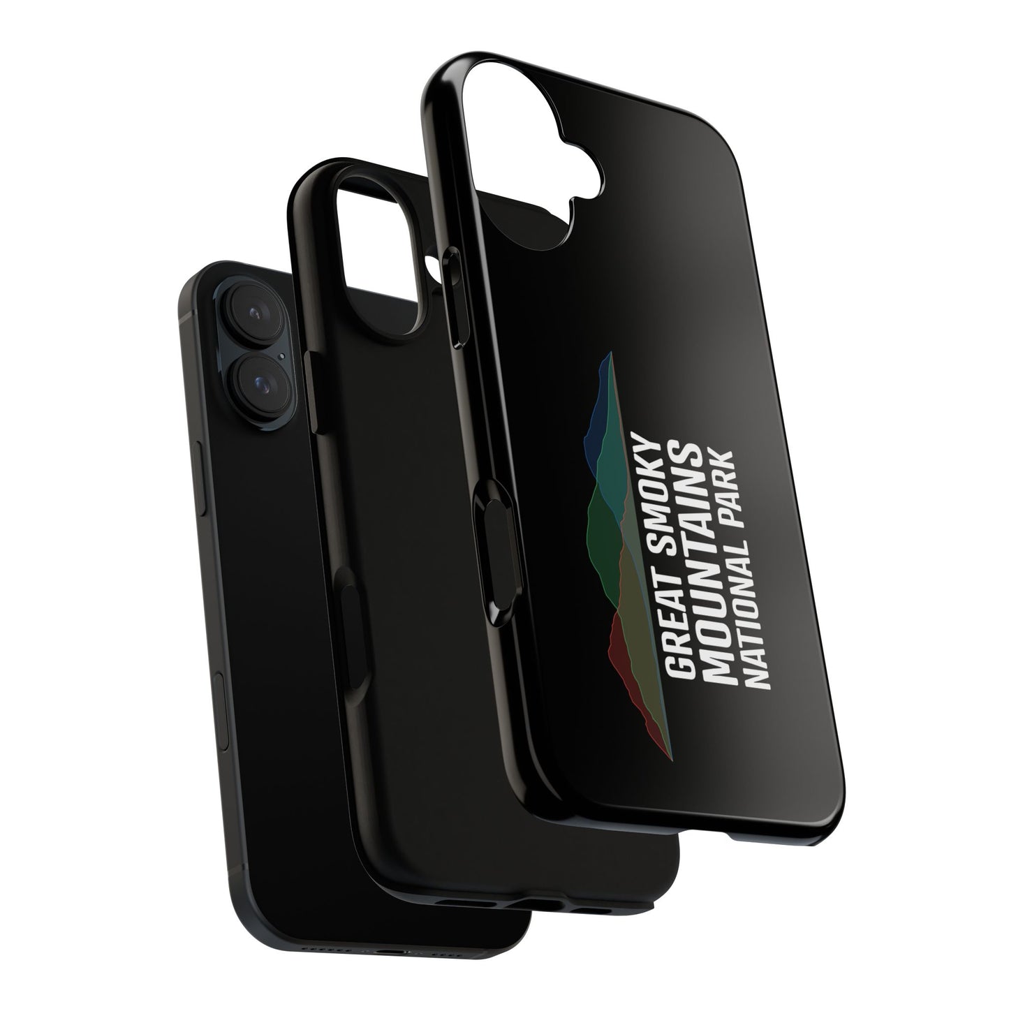 Great Smoky Mountains National Park Phone Case - Histogram Design