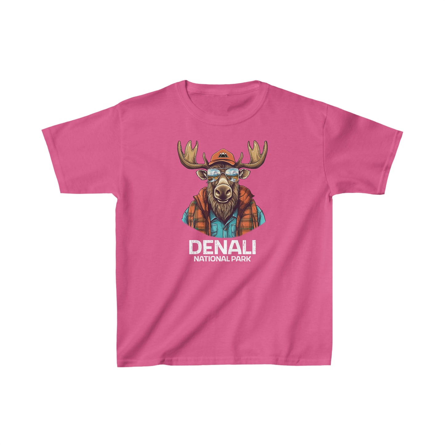 Denali National Park Child T-Shirt - Cool Moose