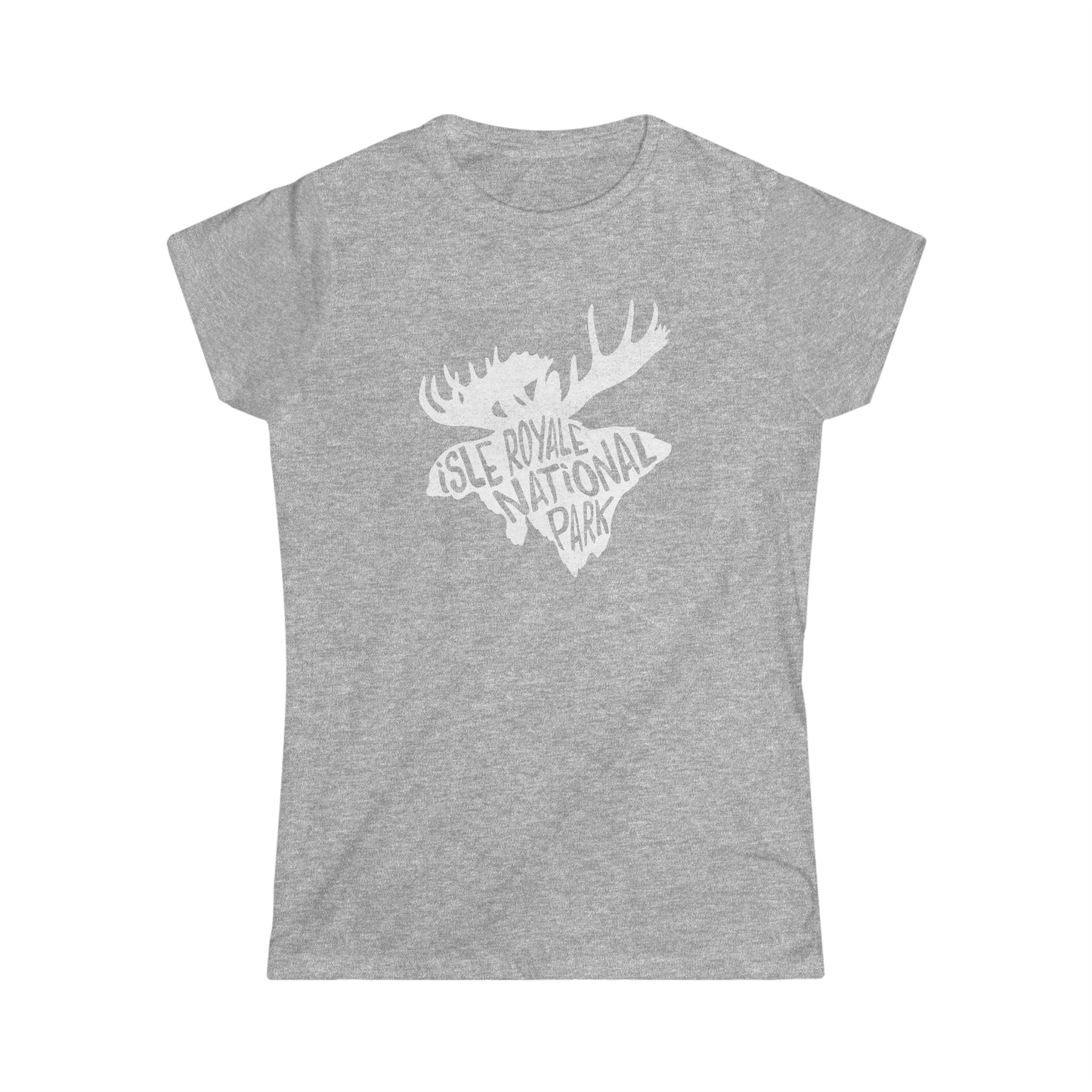 Isle Royale National Park Women's T-Shirt - Moose