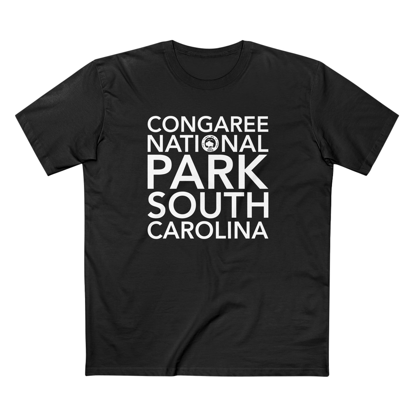 Congaree National Park T-Shirt Block Text