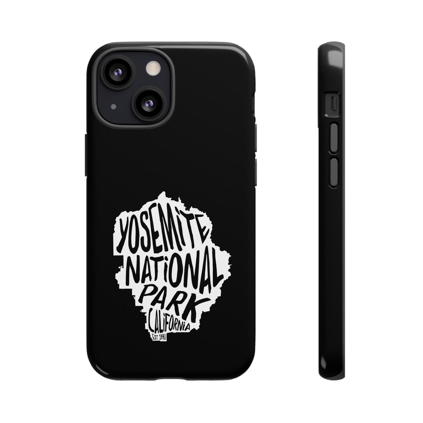 Yosemite National Park Phone Case - Map Design