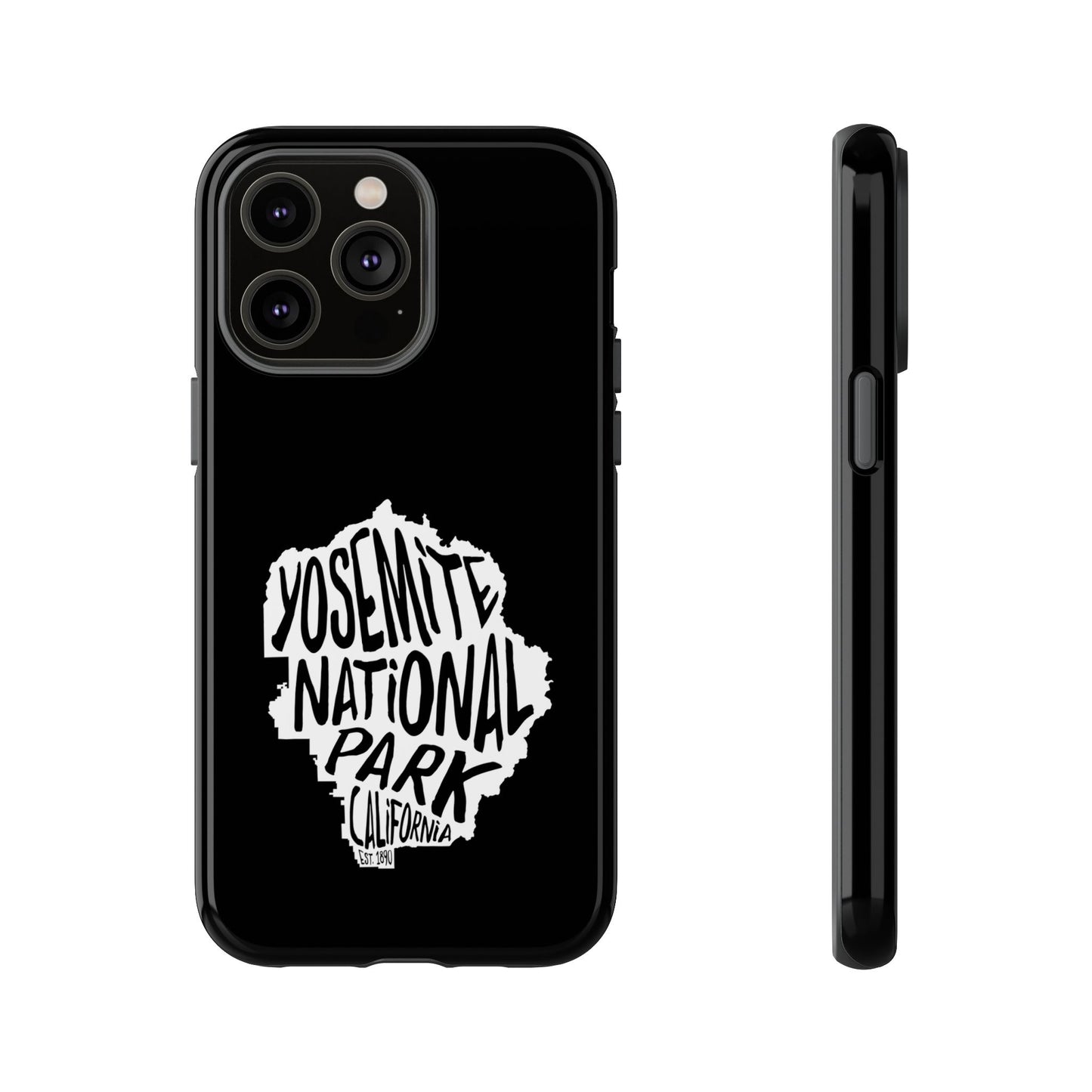 Yosemite National Park Phone Case - Map Design