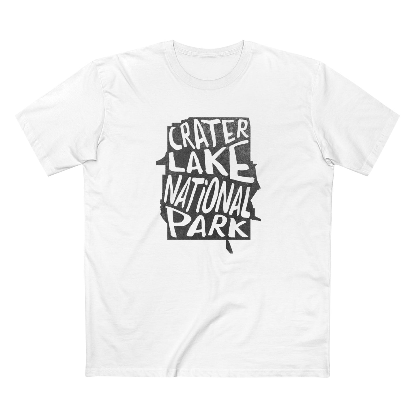 Crater Lake National Park T-Shirt - Map