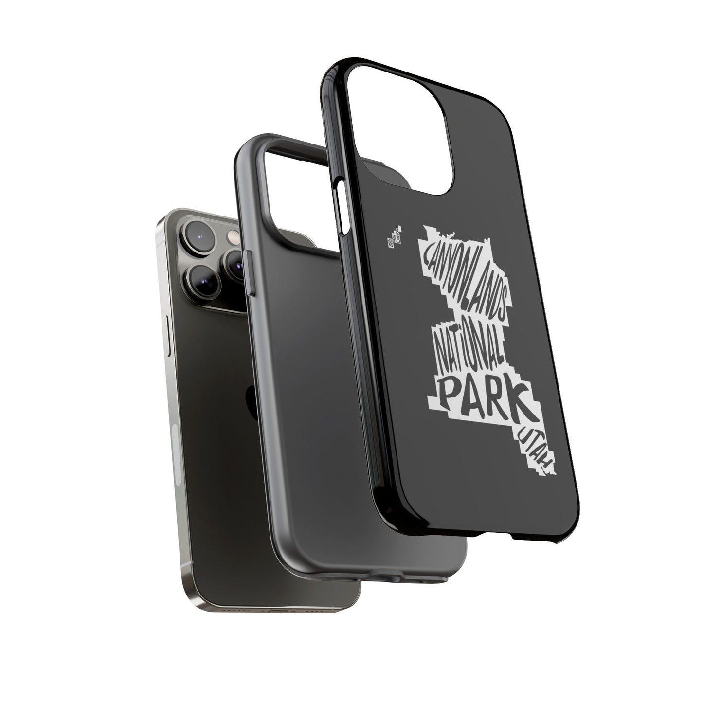 Canyonlands National Park Phone Case - Map Design