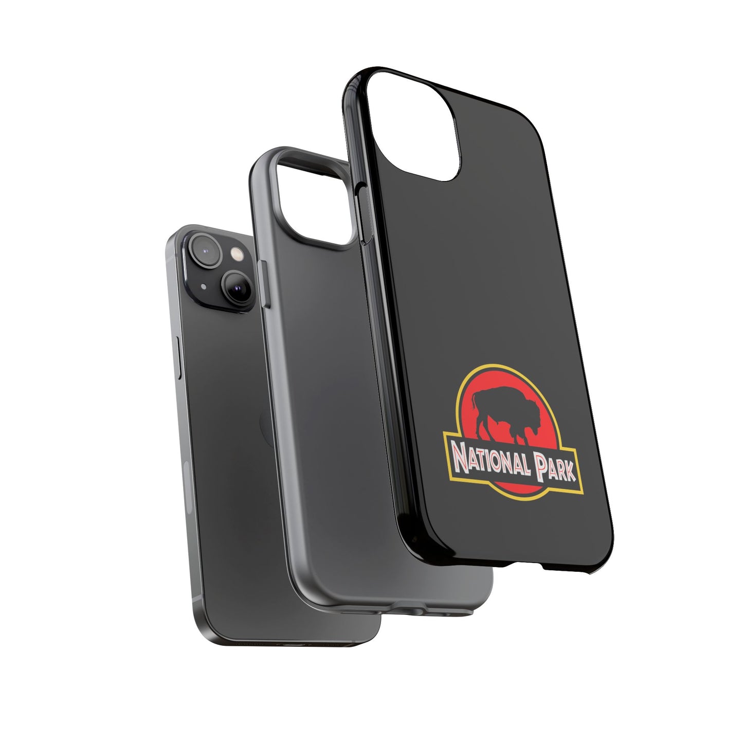 Bison National Park Phone Case - Parody Logo