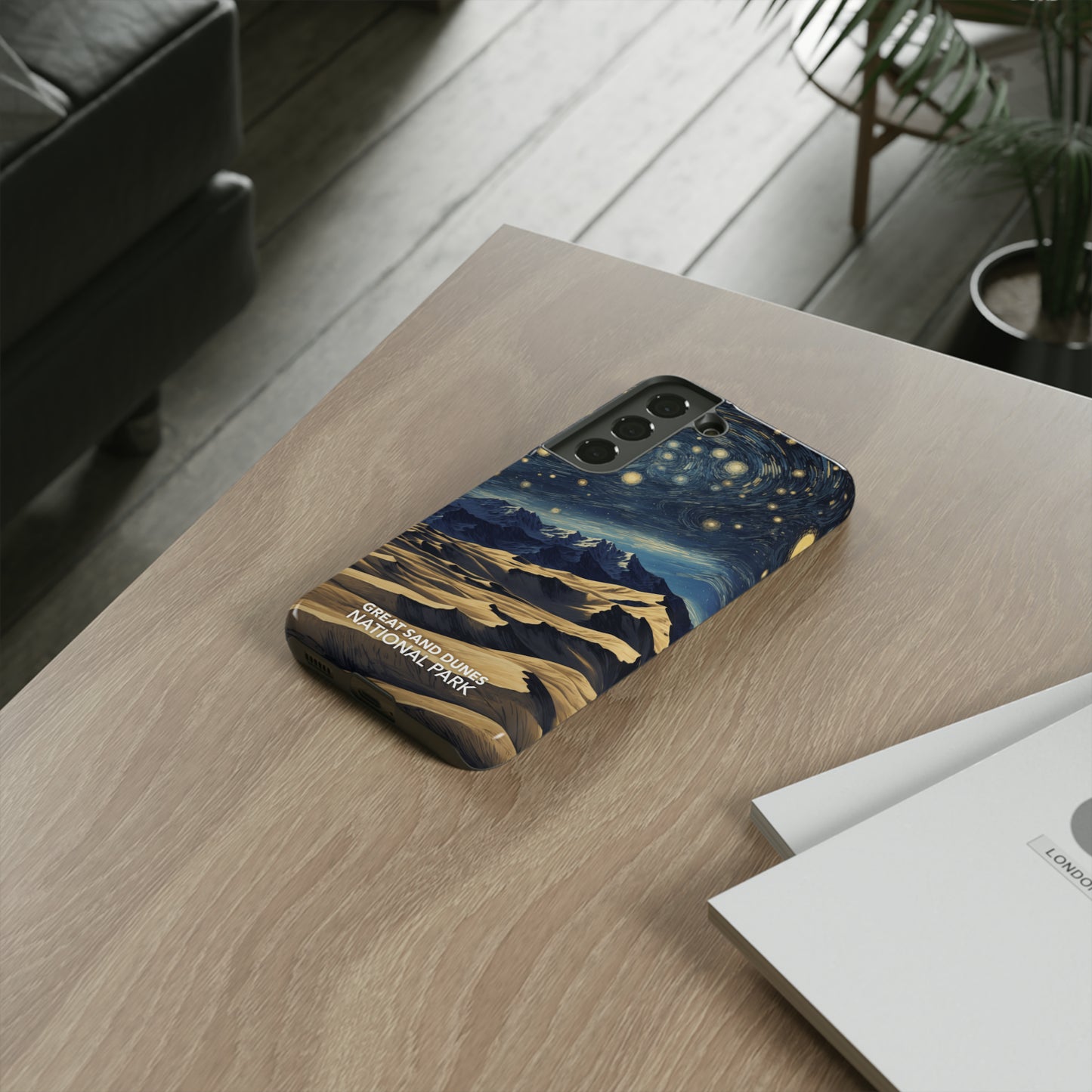 Great Sand Dunes National Park Phone Case - Starry Night