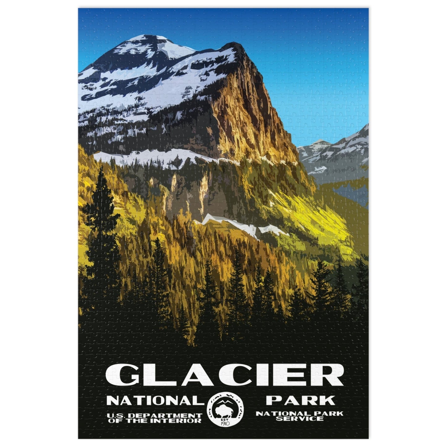 Glacier National Park Jigsaw Puzzle - 1000 pieces