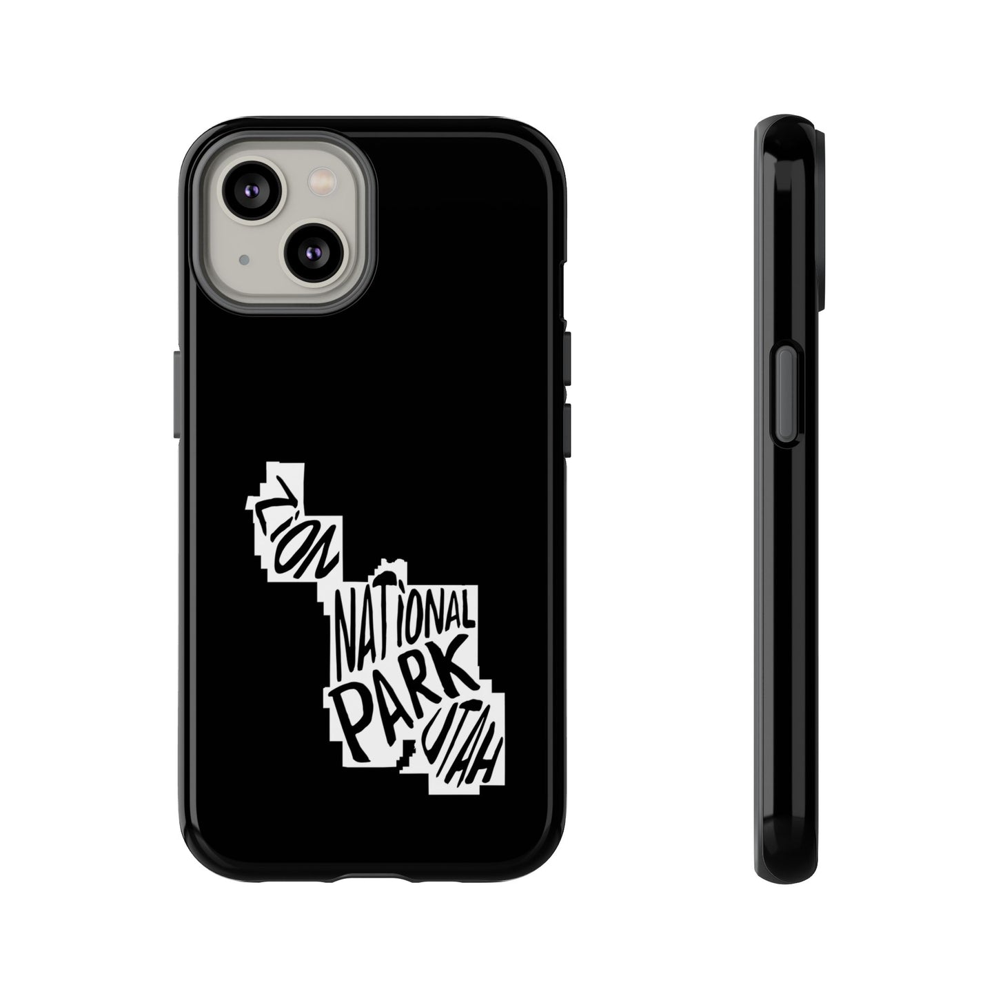 Zion National Park Phone Case - Map Design