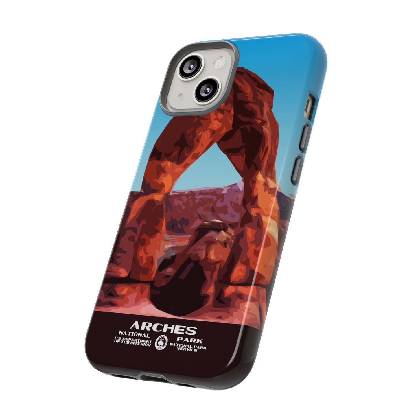 Arches National Park Phone Case - WPA Style