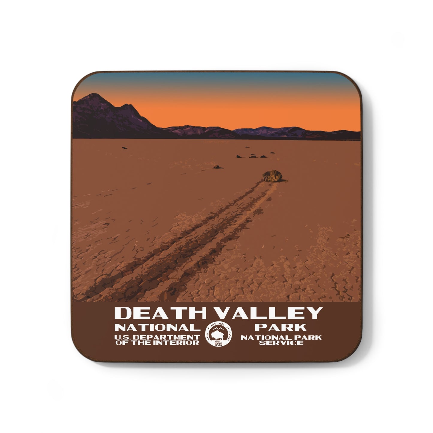 Death Valley National Park Coaster - Racetrack Playa