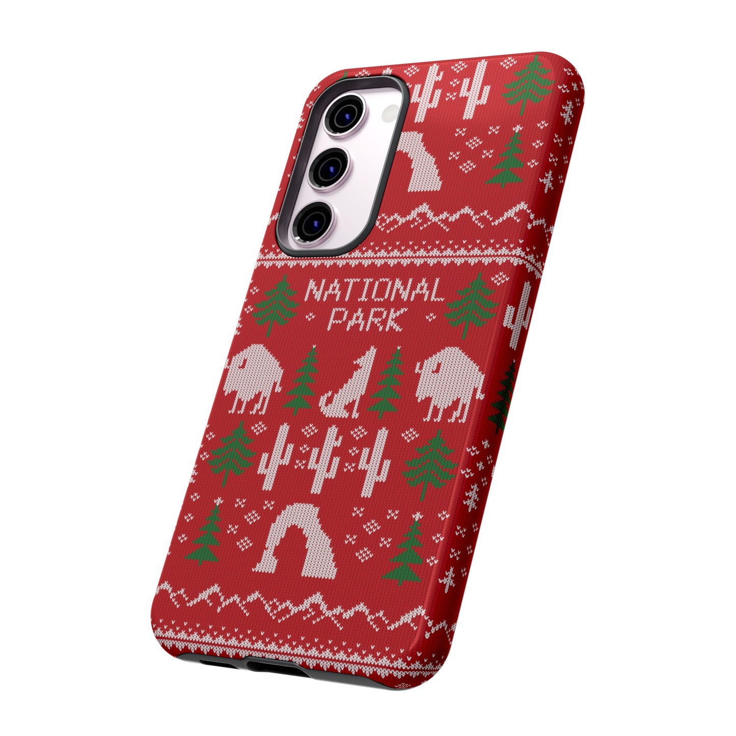 National Park Phone Case - Fair Isle Pattern