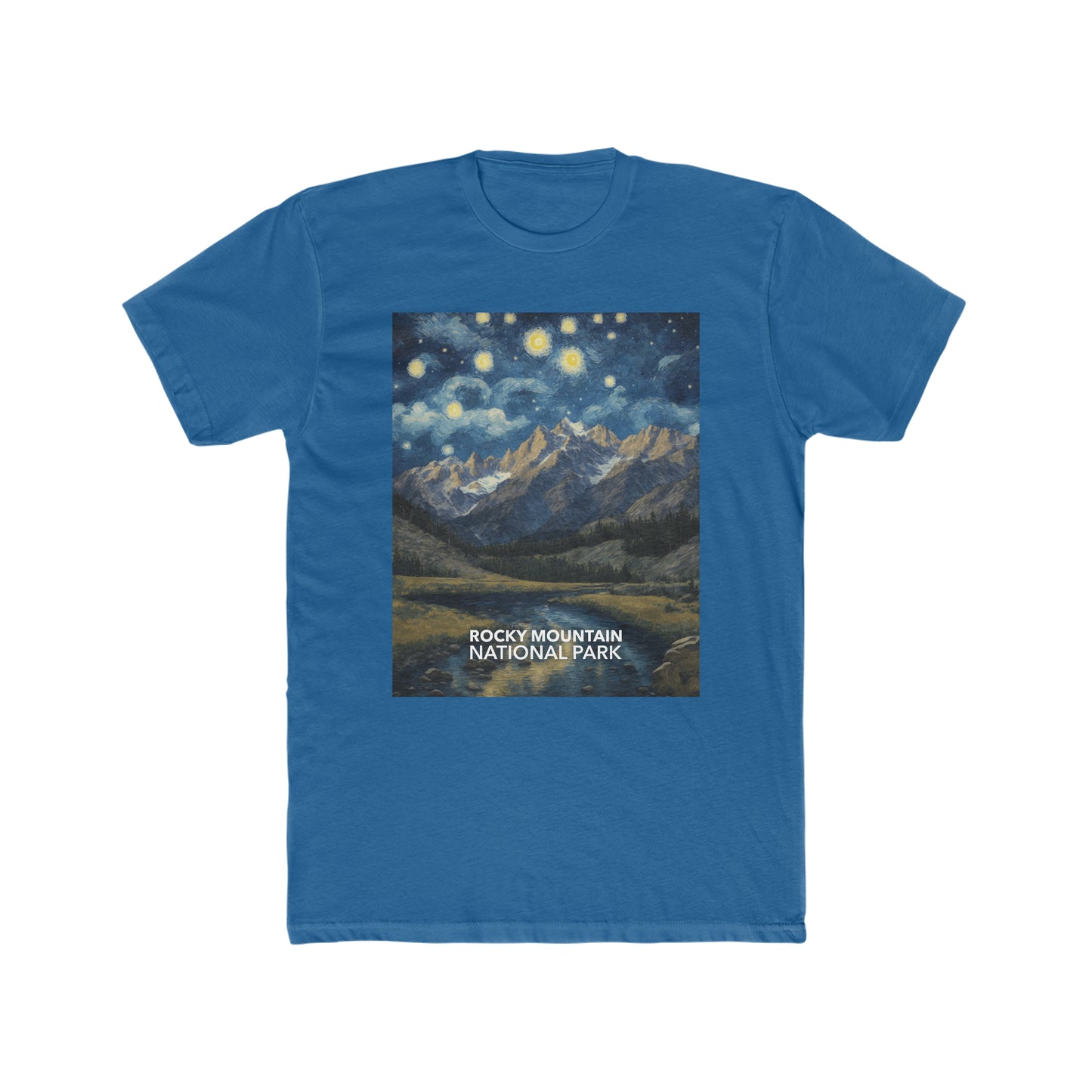 Rocky Mountain National Park T-Shirt - The Starry Night