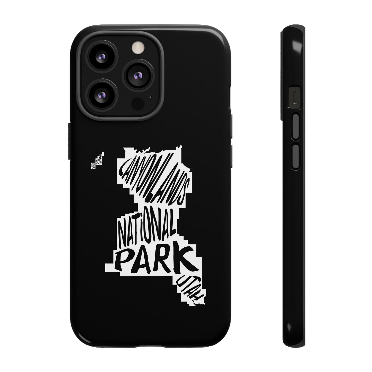 Canyonlands National Park Phone Case - Map Design