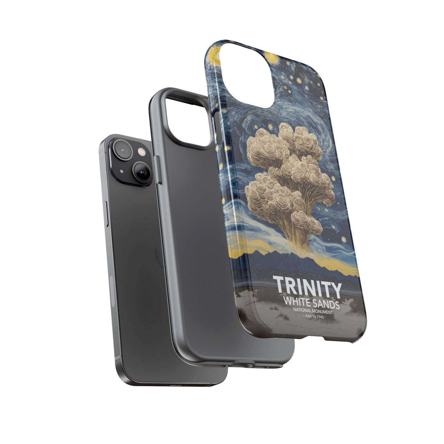 White Sands National Park Phone Case - Starry Night Trinity Test