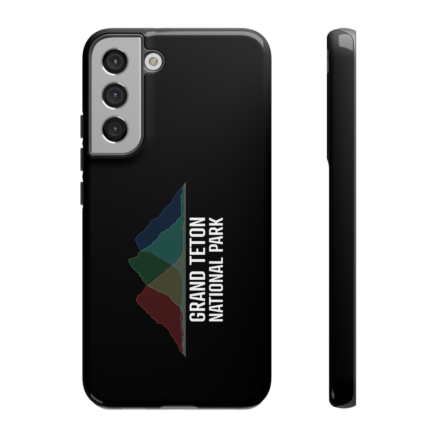 Grand Teton National Park Phone Case - Histogram Design