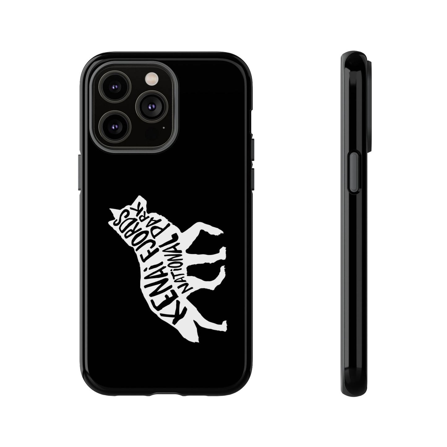Kenai Fjords National Park Phone Case - Wolf Design
