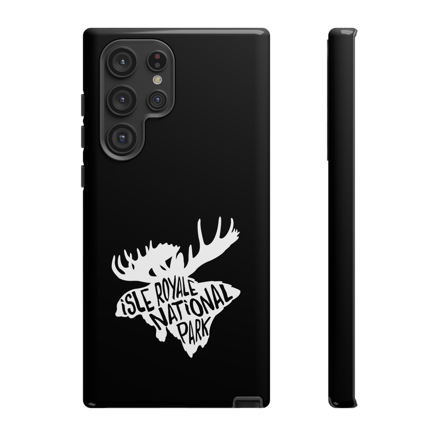Isle Royale National Park Phone Case - Moose Design