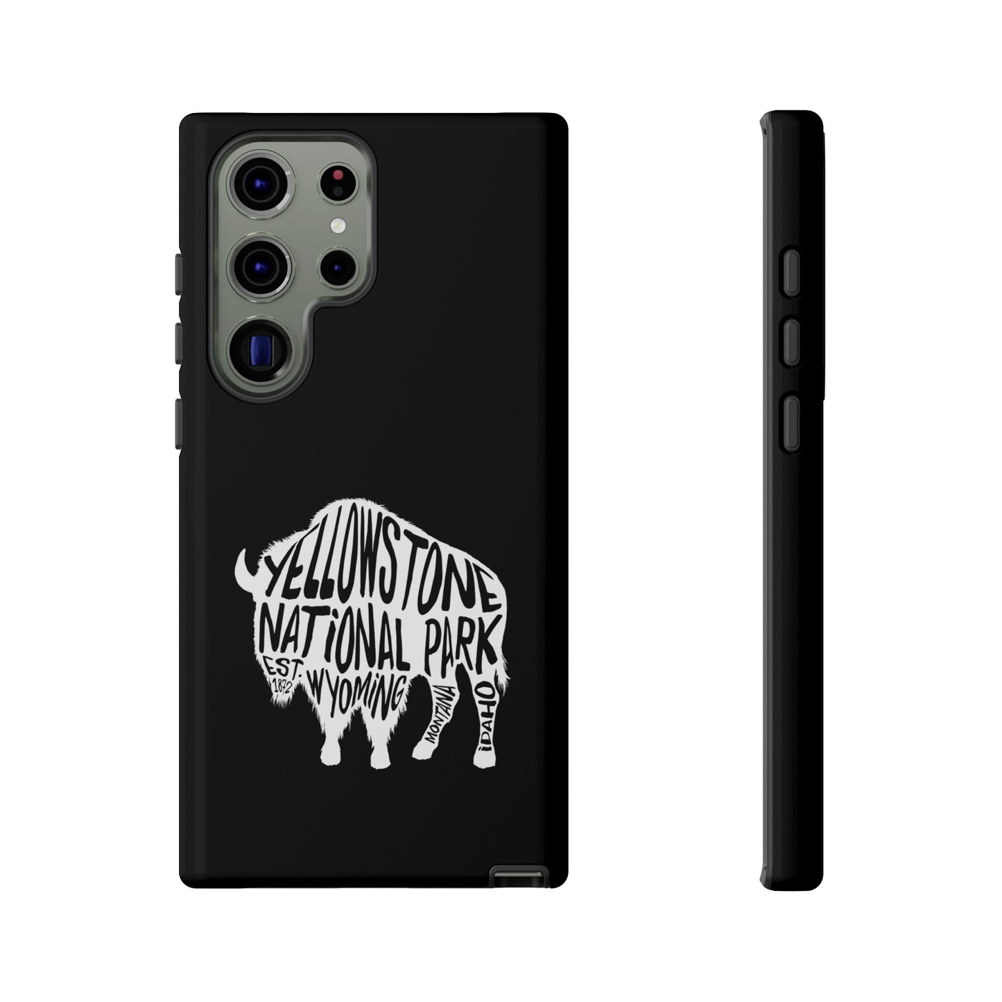 Yellowstone National Park Phone Case - Bison Design
