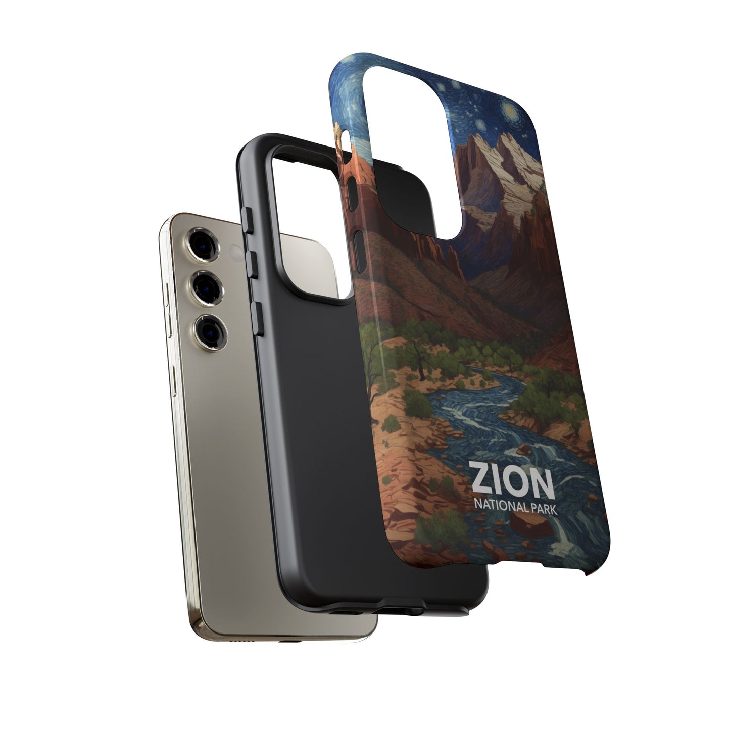 Zion National Park Phone Case - Starry Night