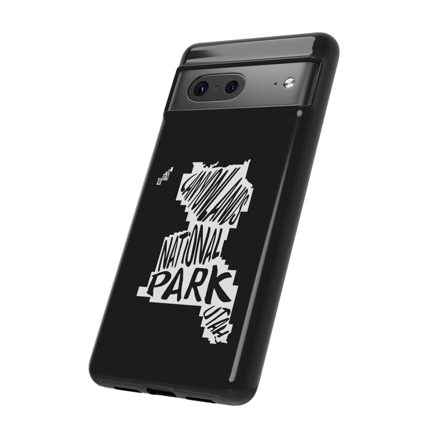 Canyonlands National Park Phone Case - Map Design
