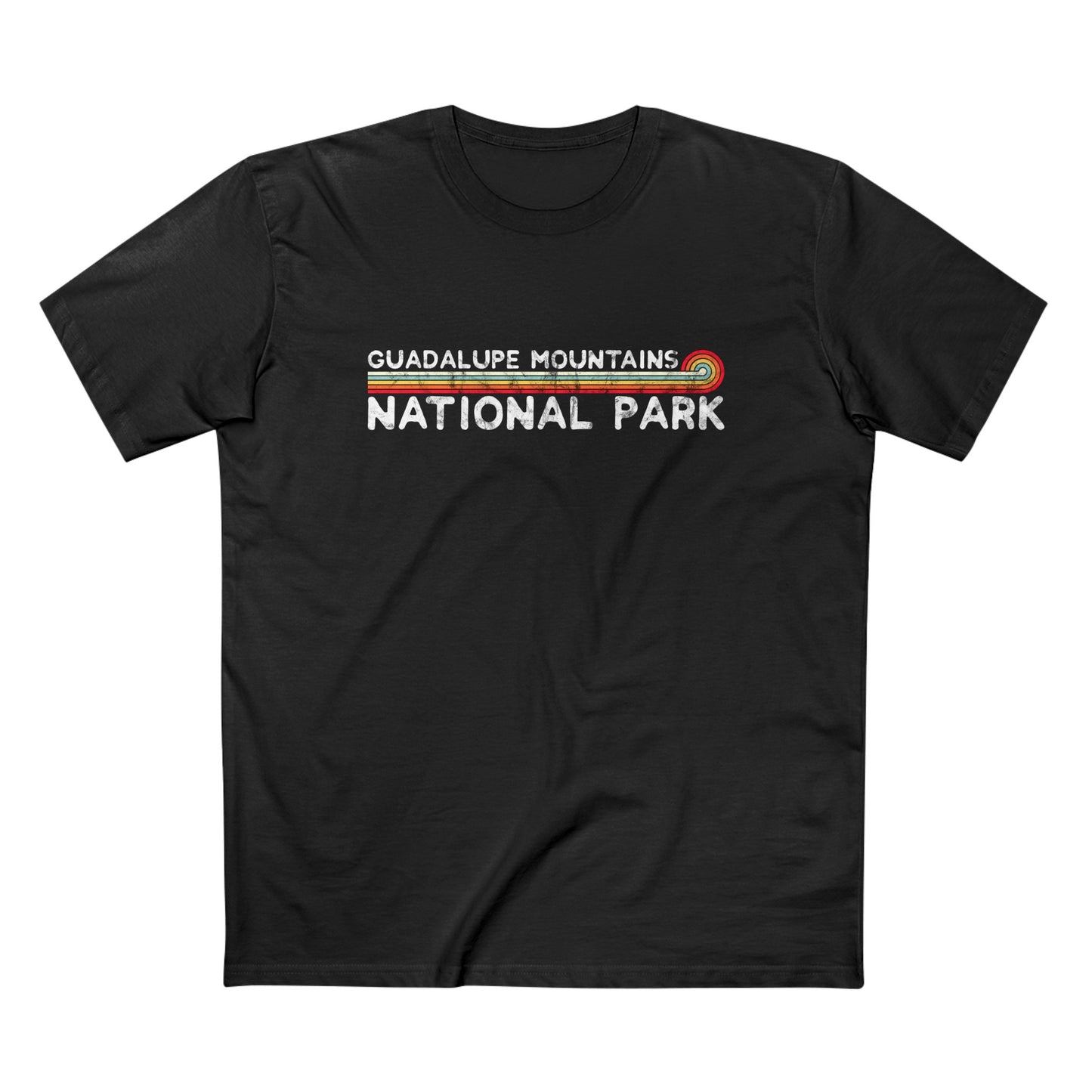 Guadalupe Mountains National Park T-Shirt - Vintage Stretched Sunrise