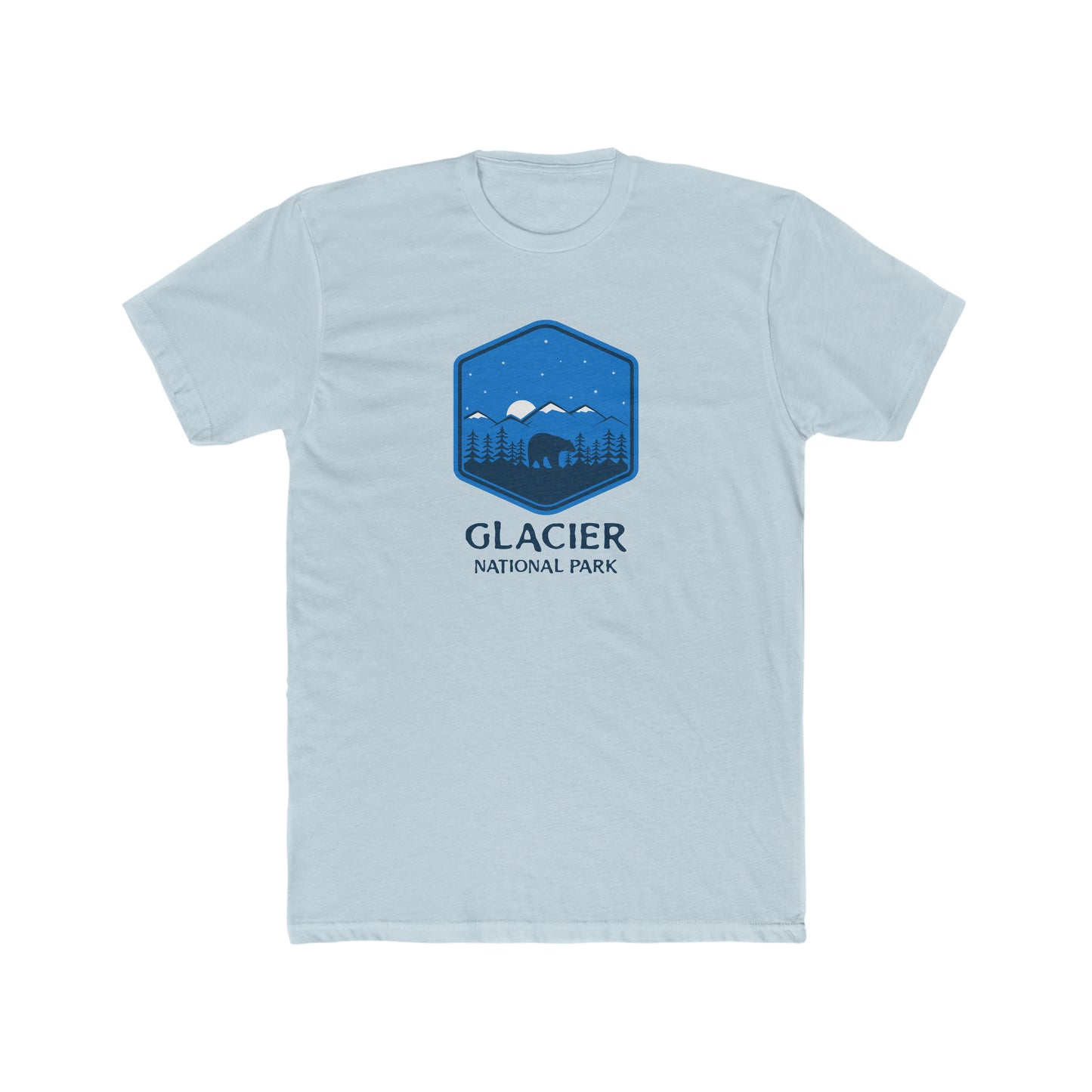 Glacier National Park T-Shirt - Bear Graphic