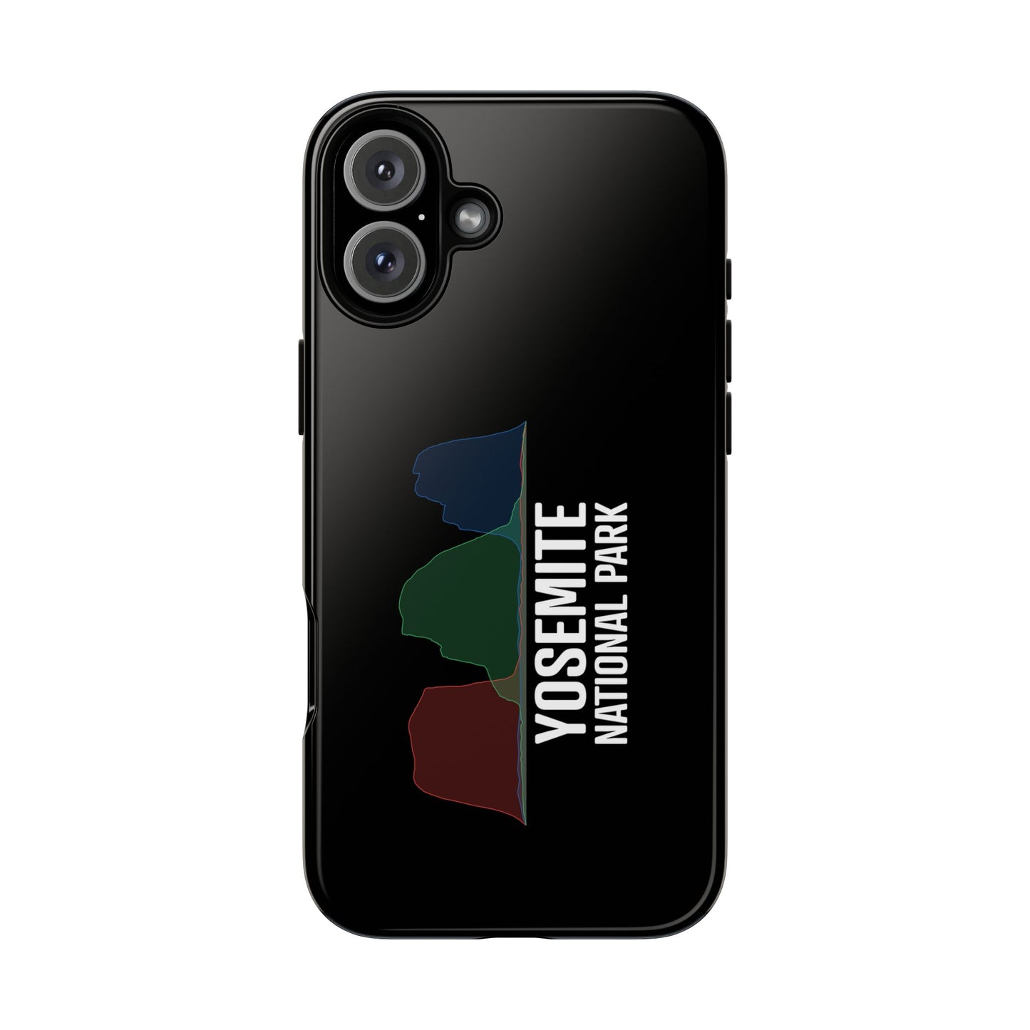 Yosemite National Park Phone Case - Histogram Design