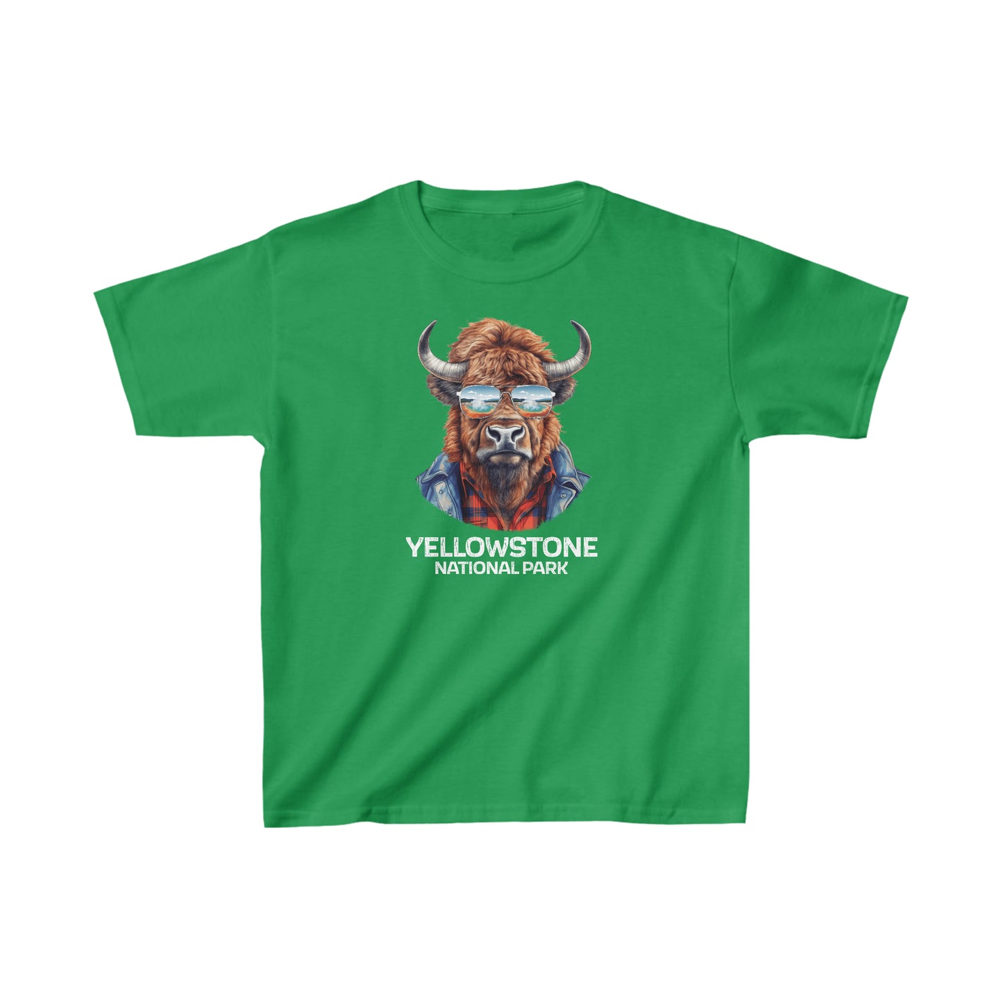 Yellowstone National Park Child T-Shirt - Cool Bison