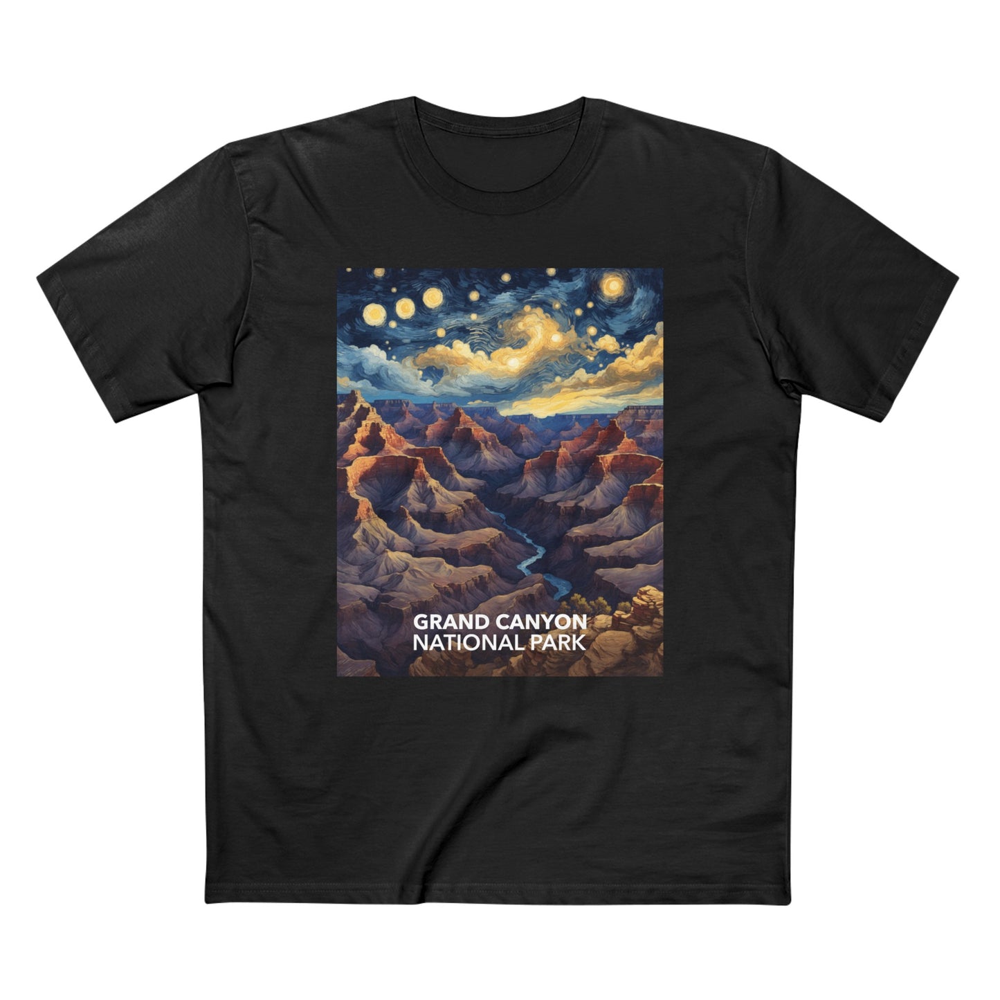 Grand Canyon National Park T-Shirt - The Starry Night