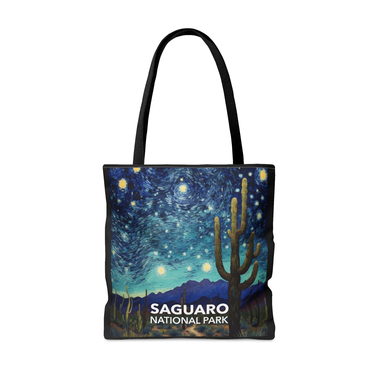 Saguaro National Park Tote Bag - The Starry Night