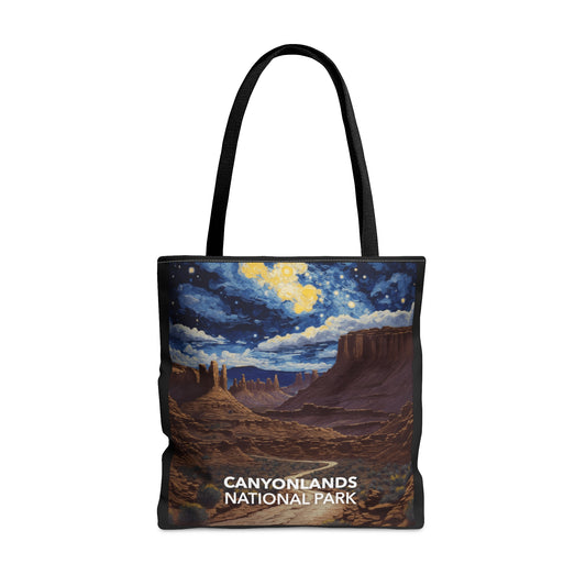 Canyonlands National Park Tote Bag - The Starry Night