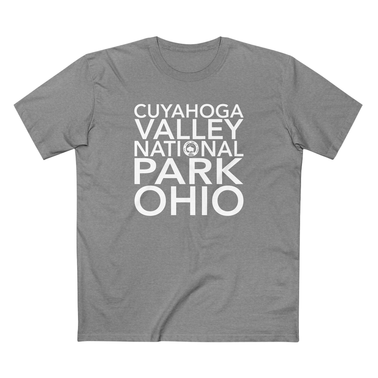 Cuyahoga Valley National Park T-Shirt Block Text