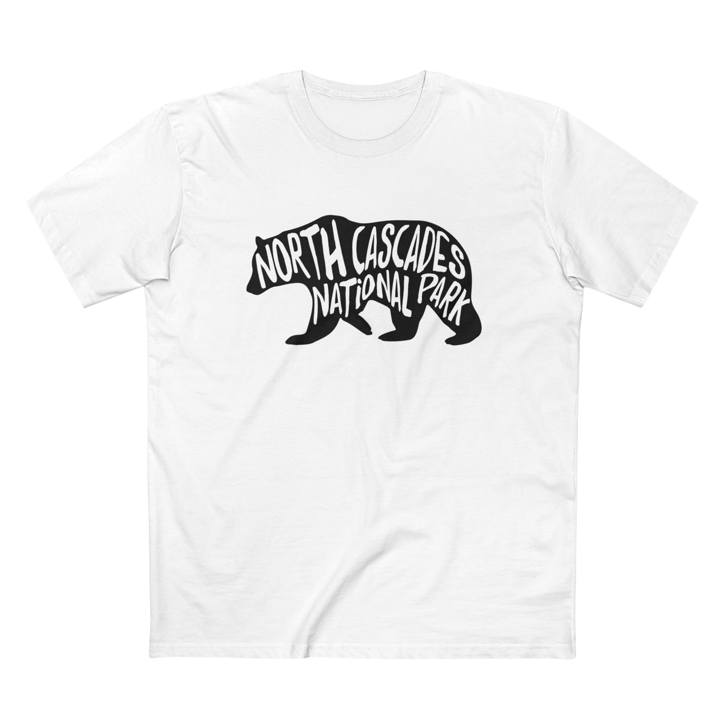 North Cascades National Park T-Shirt - Black Bear