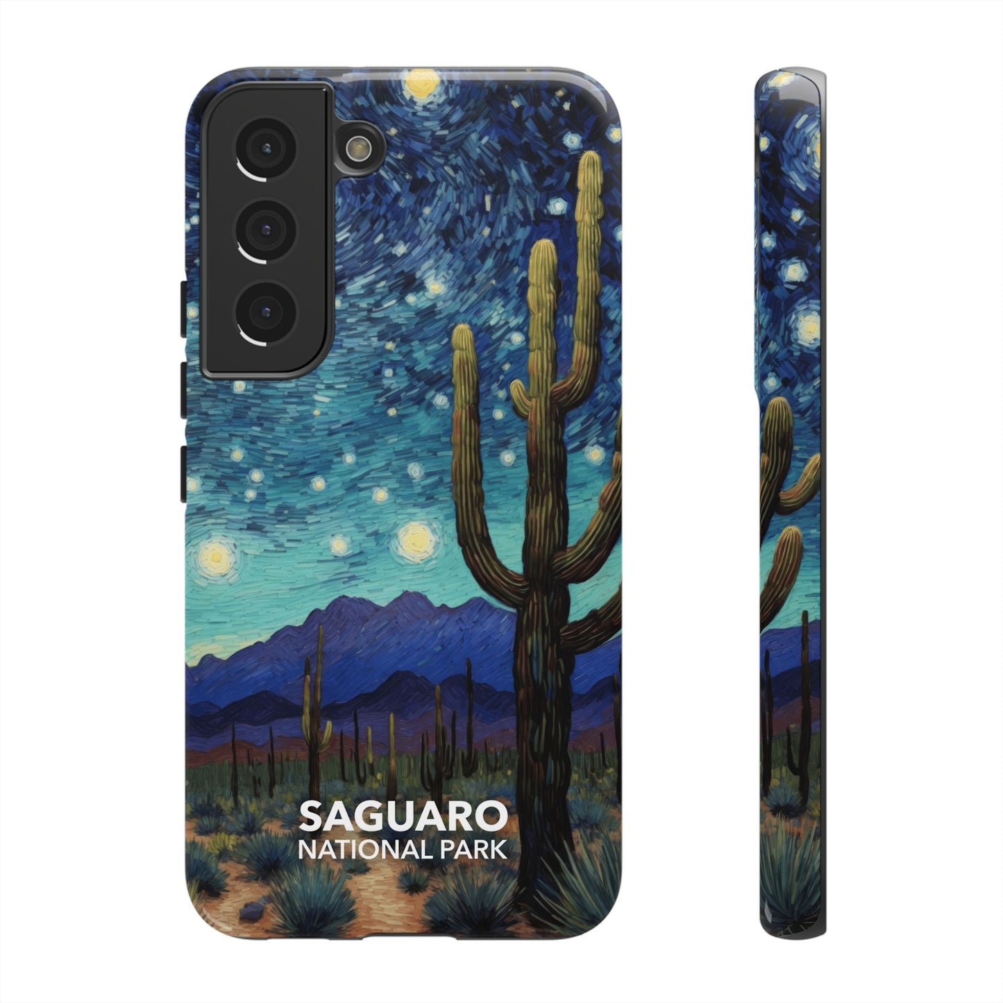 Saguaro National Park Phone Case - Starry Night