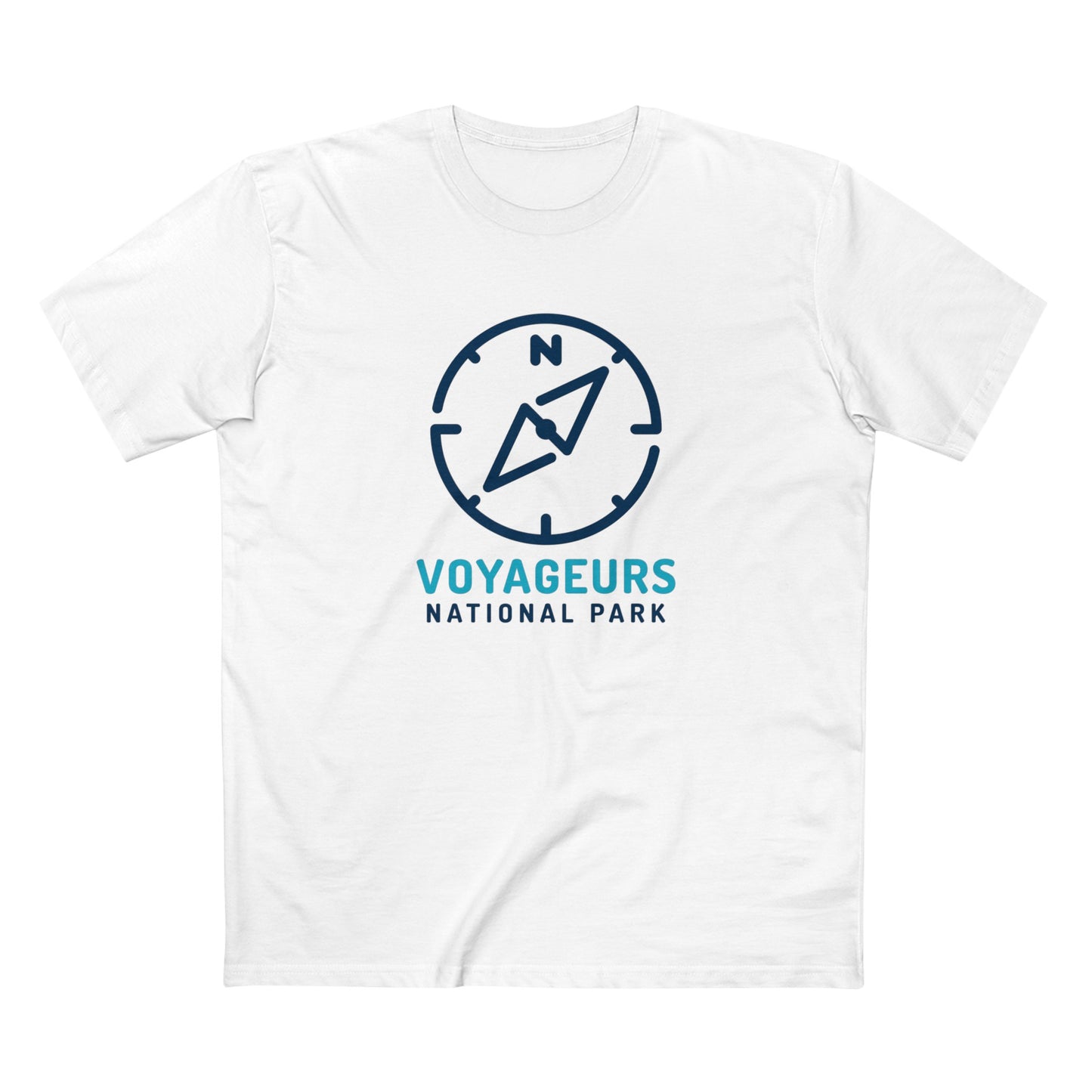 Voyageurs National Park T-Shirt Compass Design