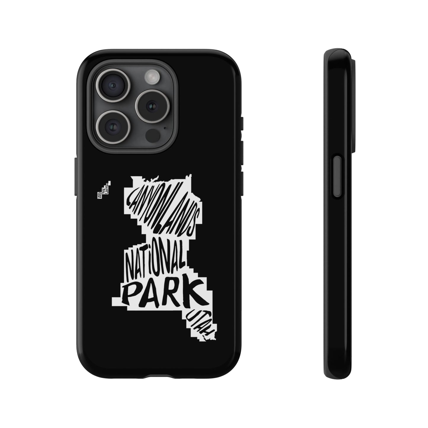 Canyonlands National Park Phone Case - Map Design