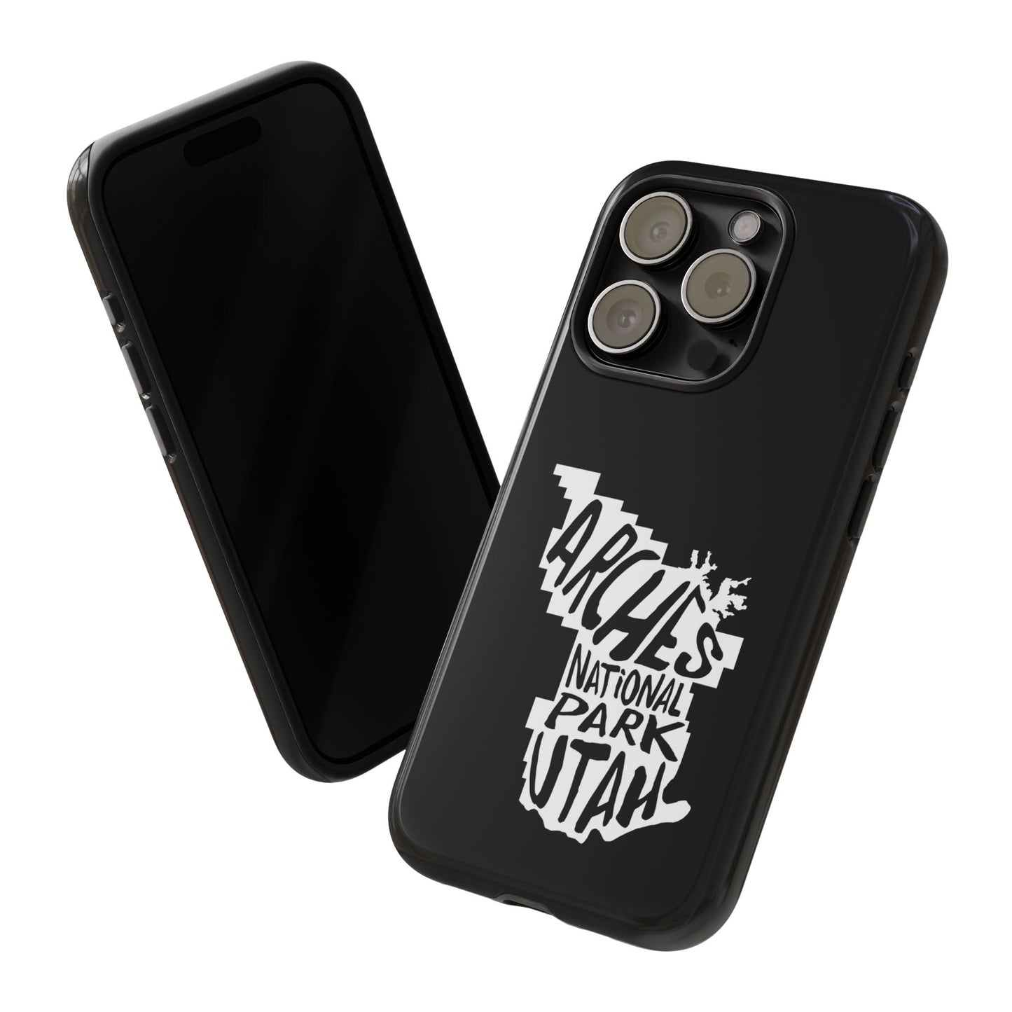 Arches National Park iPhone Case - Map Design